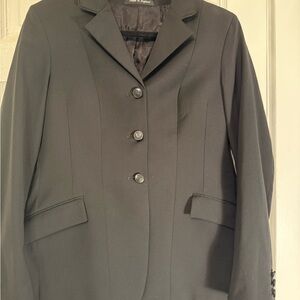Size 8 Cynthia Munroe for Hadfields black Riding jacket with fabulous lining
